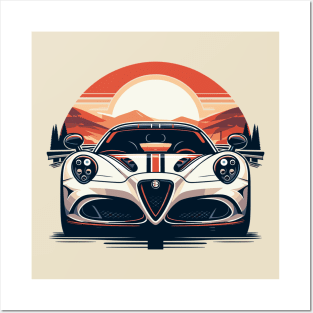 Alfa Romeo 4C Posters and Art